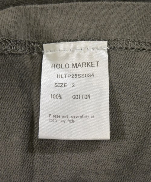 HOLOMARKET（ホロマーケット）Tシャツ・カットソー グレー サイズ:3(L位) メンズ/2200725857059