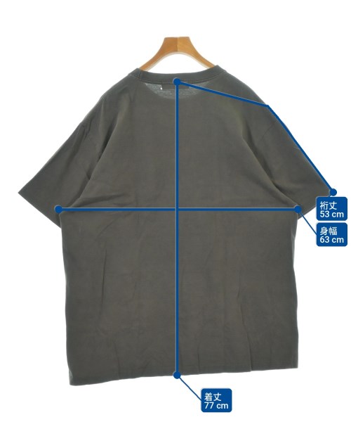 HOLOMARKET（ホロマーケット）Tシャツ・カットソー グレー サイズ:3(L位) メンズ/2200725857059