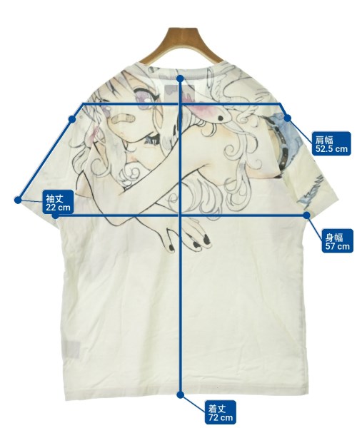 -（ソノタ）Tシャツ・カットソー 白 サイズ:L メンズ/2200728396036