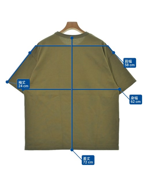 -（ソノタ）Tシャツ・カットソー カーキ サイズ:XL メンズ/2200683542196