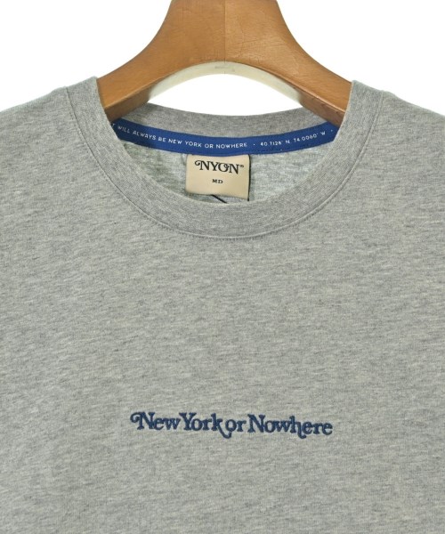 NEWYORK OR NOWHERE（ニューヨークオアノーウェア）Tシャツ・カットソー グレー サイズ:MD メンズ/2200683902044