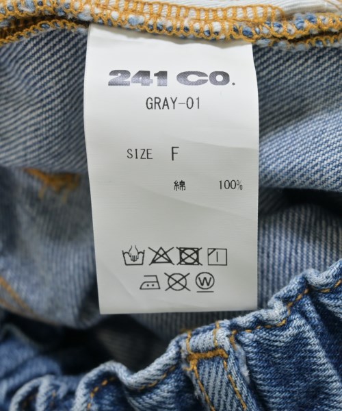 241co.（ニイヨンイチ）デニムパンツ その他（柄物・カラフル） サイズ:F メンズ/2200685019016