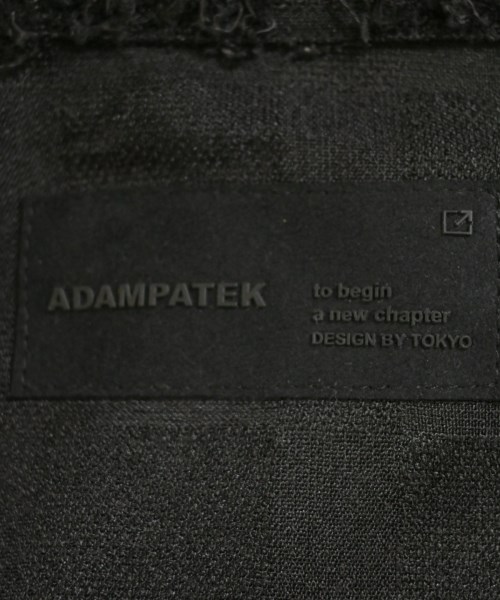 ADAM PATEK（アダムパテック）カジュアルシャツ 黒 サイズ:1(S位) メンズ/2200685727065