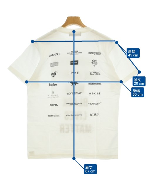 HUMAN MADE（ヒューマンメイド）Tシャツ・カットソー 白 サイズ:M メンズ/2200686877035