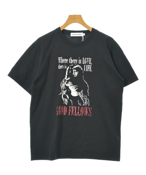 GOODFELLOW(グッドフェロー)Tシャツ・カットソー 黒 サイズ:L/2200687032044
