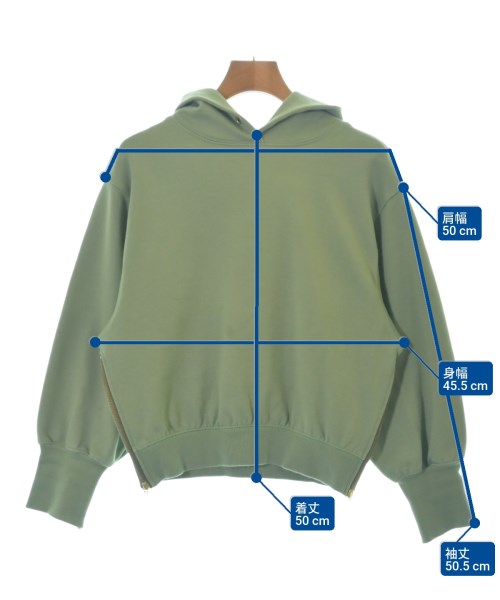 -（ソノタ）パーカー 緑 サイズ:F レディース/2200682480024