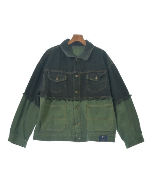 その他(ソノタ)デニムジャケット 緑 サイズ:L/2200688991241
