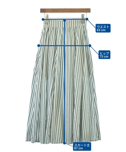 -（ソノタ）ロング・マキシ丈スカート 緑 サイズ:XS レディース/2200678154045