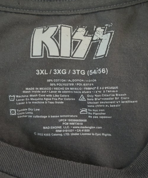 -（ソノタ）Tシャツ・カットソー グレー サイズ:3XL(XXXL位) メンズ/2200690376036