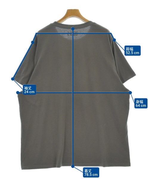 -（ソノタ）Tシャツ・カットソー グレー サイズ:3XL(XXXL位) メンズ/2200690376036