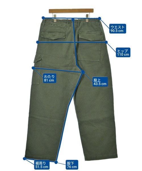 -（ソノタ）カーゴパンツ カーキ サイズ:34(XL位) メンズ/2200682484503