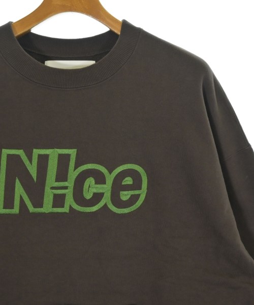 N!ce（ナイス）スウェット 茶 サイズ:M メンズ/2200691511023