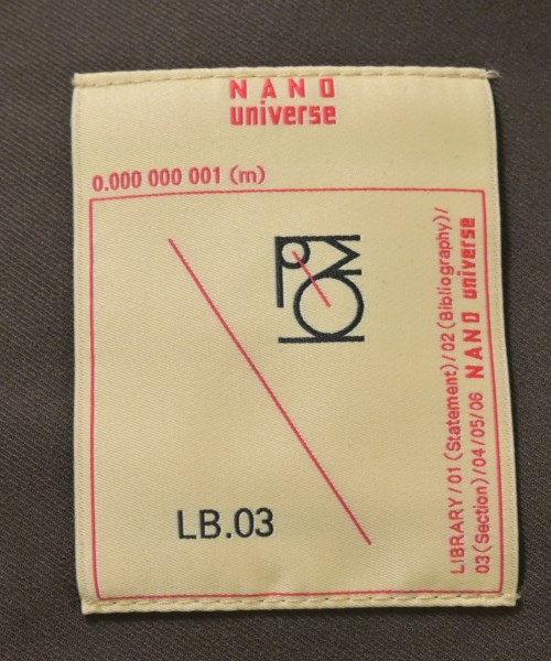 LB.03 Section（エルビーゼロサンセクション）テーラードジャケット 茶 サイズ:S メンズ/2200686230038