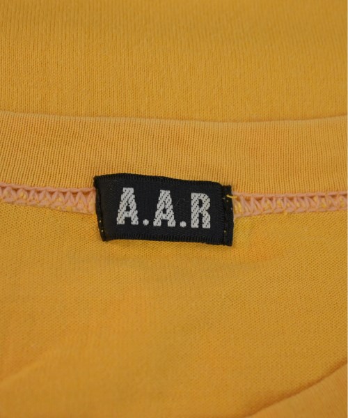 A.A.R（アール）Tシャツ・カットソー 黄 サイズ:F メンズ/2200466404062