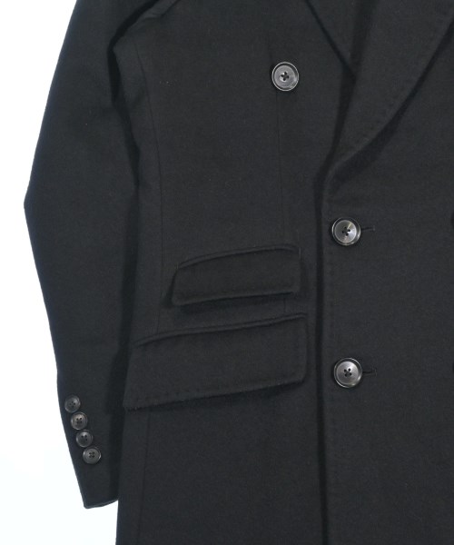 KATHARINE HAMNETT（キャサリンハムレット）チェスターコート 黒 サイズ:M メンズ/2200641029042