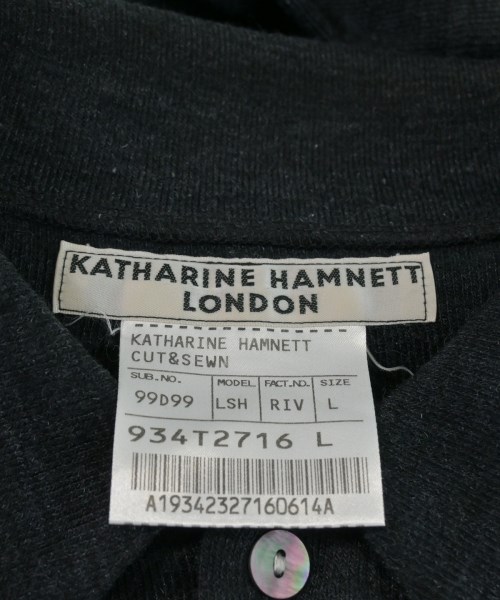 KATHARINE HAMNETT（キャサリンハムレット）ニット・セーター 黒 サイズ:L メンズ/2200633954055