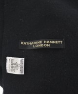 KATHARINE HAMNETT（キャサリンハムレット）マフラー 黒 サイズ:- メンズ/2200628651181
