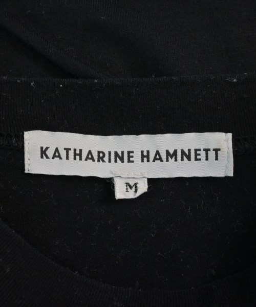 KATHARINE HAMNETT（キャサリンハムレット）Tシャツ・カットソー 黒 サイズ:M レディース/2200607795097