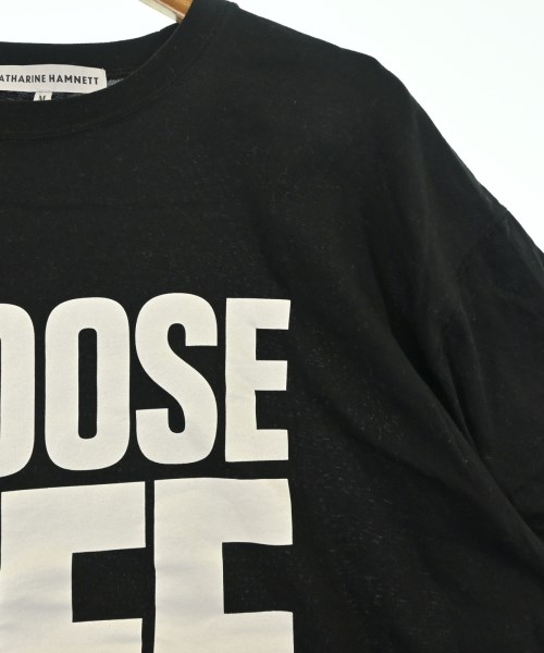 KATHARINE HAMNETT（キャサリンハムレット）Tシャツ・カットソー 黒 サイズ:M メンズ/2200672497063