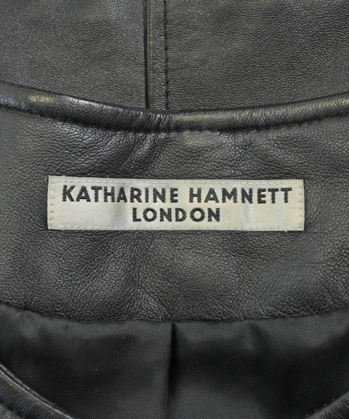 KATHARINE HAMNETT（キャサリンハムレット）ライダース 黒 サイズ:M レディース/2200668892032