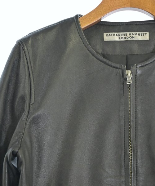KATHARINE HAMNETT（キャサリンハムレット）ライダース 黒 サイズ:M レディース/2200668892032