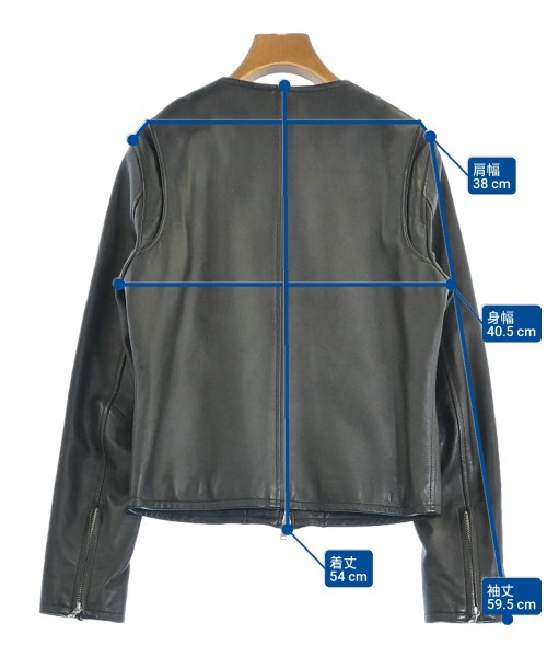 KATHARINE HAMNETT（キャサリンハムレット）ライダース 黒 サイズ:M レディース/2200668892032