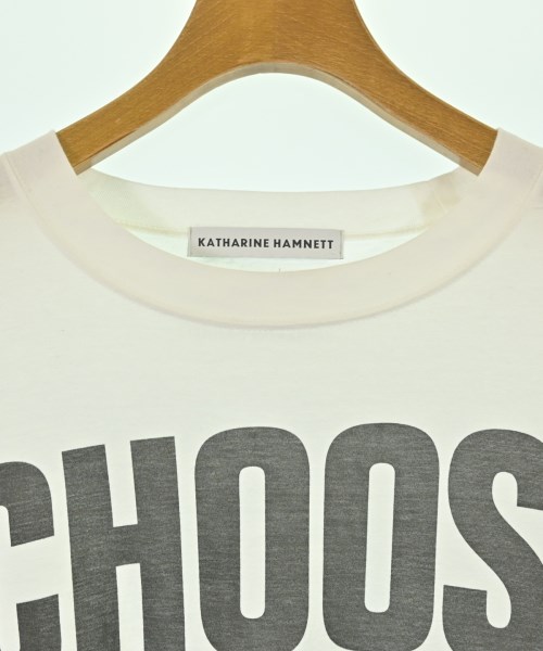 KATHARINE HAMNETT（キャサリンハムレット）Tシャツ・カットソー 白 サイズ:F レディース/2200672739026
