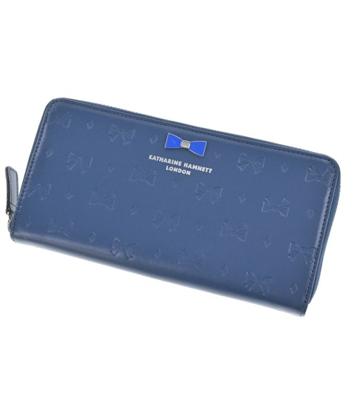 KATHARINE HAMNETT(キャサリンハムレット)財布・コインケース 紺 サイズ:-/2200655043034