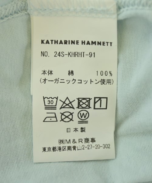 KATHARINE HAMNETT（キャサリンハムレット）Tシャツ・カットソー 青 サイズ:XS レディース/2200712039116