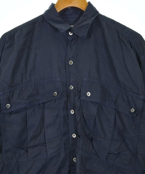 KATHARINE HAMNETT（キャサリンハムレット）カジュアルシャツ 紺 サイズ:M メンズ/2200644985024