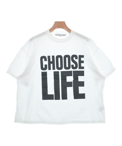 KATHARINE HAMNETT(キャサリンハムレット)Tシャツ・カットソー 白 サイズ:S/2200643644106