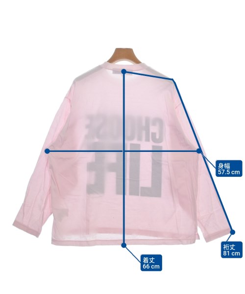 KATHARINE HAMNETT（キャサリンハムレット）Tシャツ・カットソー ピンク サイズ:XS レディース/2200643644151