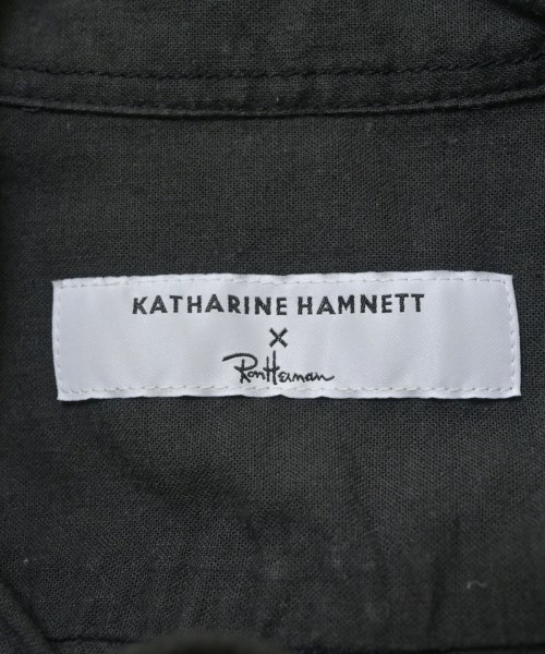 KATHARINE HAMNETT（キャサリンハムレット）カジュアルシャツ 黒 サイズ:XS メンズ/2200699485043