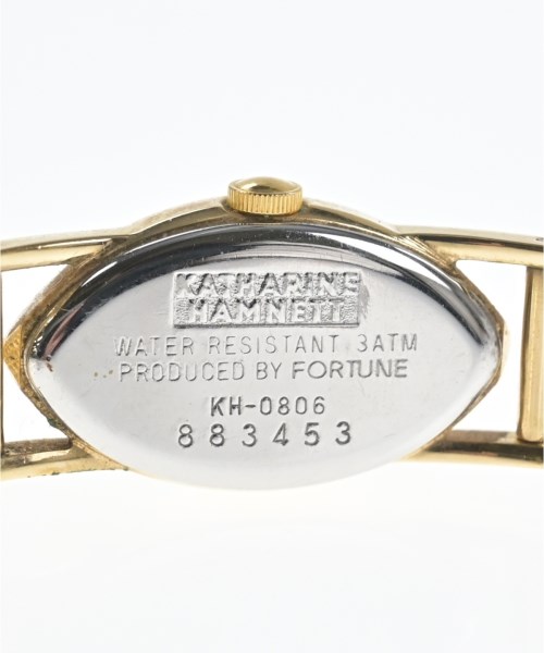 KATHARINE HAMNETT（キャサリンハムレット）腕時計 ゴールド サイズ:- レディース/2200709107057
