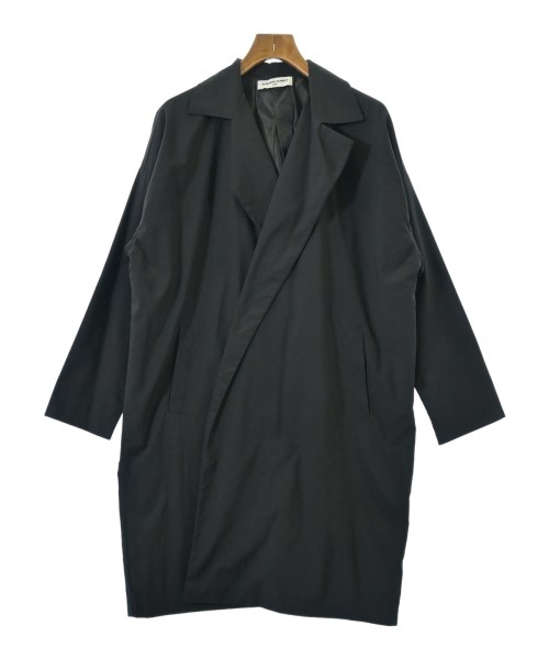 KATHARINE HAMNETT(キャサリンハムレット)チェスターコート 黒 サイズ:L/2200665030086