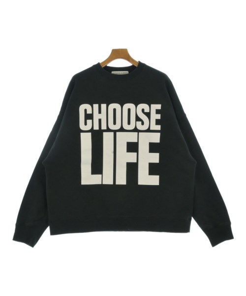 KATHARINE HAMNETT(キャサリンハムレット)スウェット 黒 サイズ:XL/2200667056077