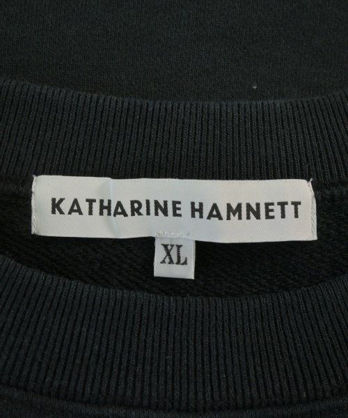 KATHARINE HAMNETT（キャサリンハムレット）スウェット 黒 サイズ:XL メンズ/2200667056077