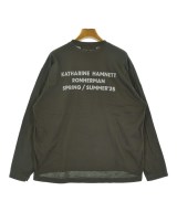 KATHARINE HAMNETT（キャサリンハムレット）Tシャツ・カットソー カーキ サイズ:XS レディース/2200726825095