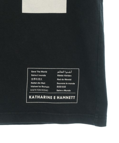 KATHARINE HAMNETT（キャサリンハムレット）Tシャツ・カットソー 黒 サイズ:S メンズ/2200734495044