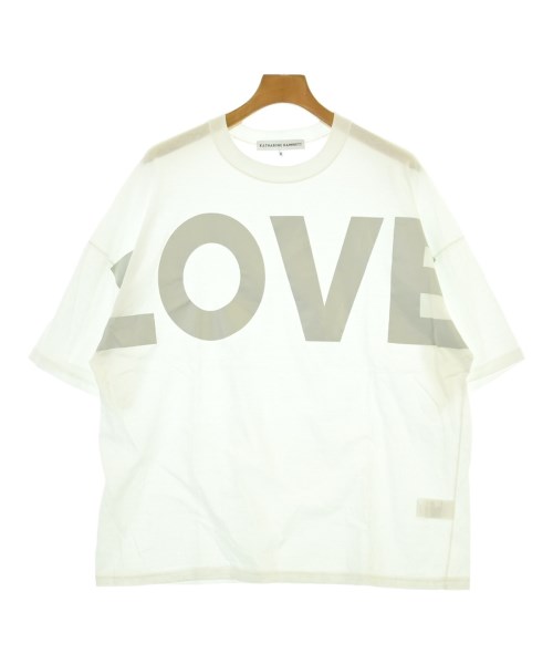 KATHARINE HAMNETT(キャサリンハムレット)Tシャツ・カットソー 白 サイズ:M/2200688637187