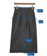 aqua girl（アクアガール）ロング・マキシ丈スカート 茶 サイズ:38(M位) レディース/2200617668077