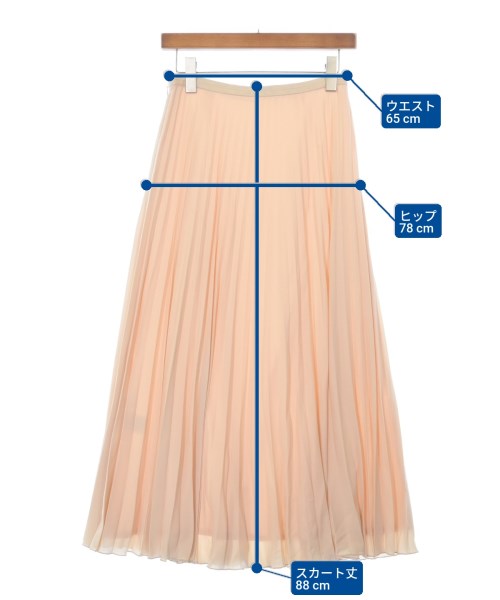 aqua girl（アクアガール）ロング・マキシ丈スカート ピンク サイズ:38(M位) レディース/2200626191221