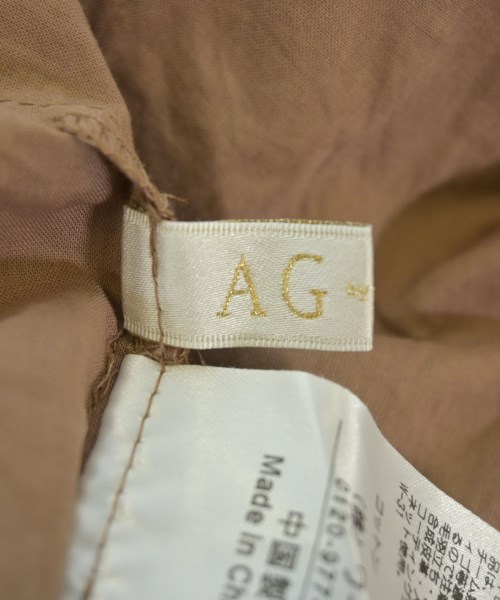 AG by aquagirl（エージーバイアクアガール）ブラウス 茶 サイズ:38(M位) レディース/2200636472082