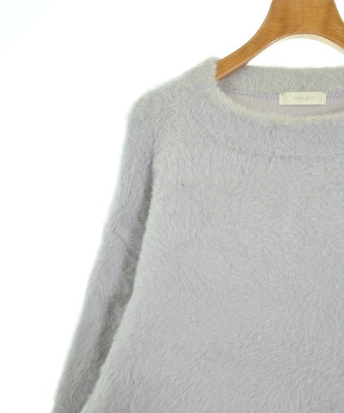 aqua girl（アクアガール）ニット・セーター 紫 サイズ:F レディース/2200640541095