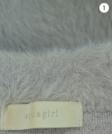 aqua girl（アクアガール）ニット・セーター 紫 サイズ:F レディース/2200640541095