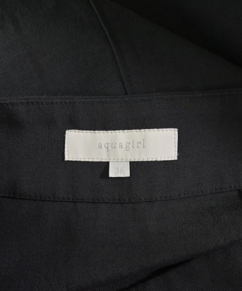aqua girl（アクアガール）ひざ丈スカート 黒 サイズ:36(S位) レディース/2200642302052