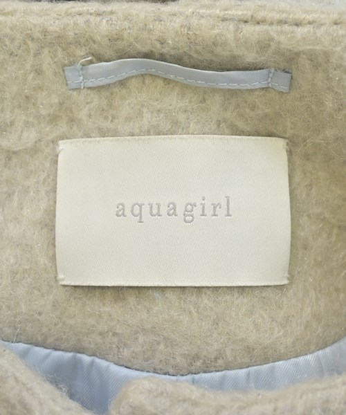aqua girl（アクアガール）カジュアルジャケット ベージュ サイズ:38(M位) レディース/2200656171026