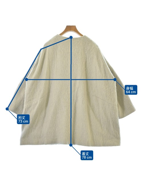 aqua girl（アクアガール）カジュアルジャケット ベージュ サイズ:38(M位) レディース/2200656171026