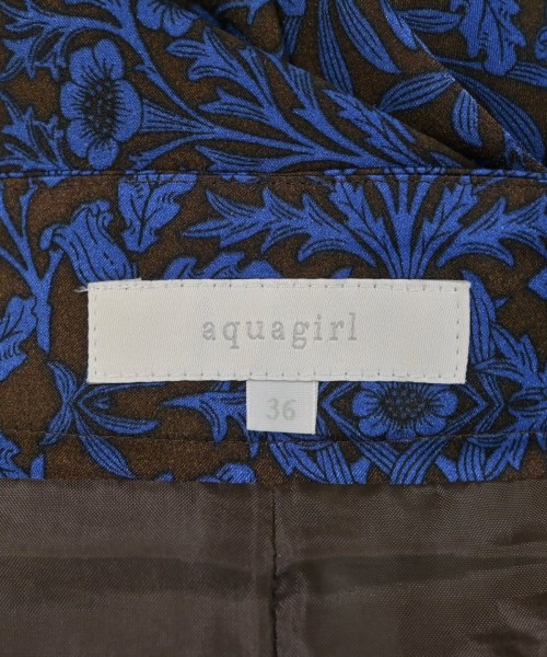 aqua girl（アクアガール）ロング・マキシ丈スカート 青 サイズ:36(S位) レディース/2200702873027