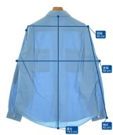 ADAM ET ROPE（アダムエロペ）カジュアルシャツ 青 サイズ:M メンズ/2200635691040